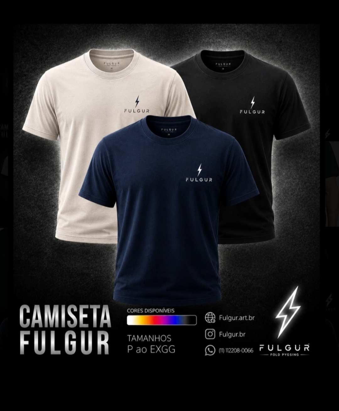 Camiseta Dry Fit / Algodão 
