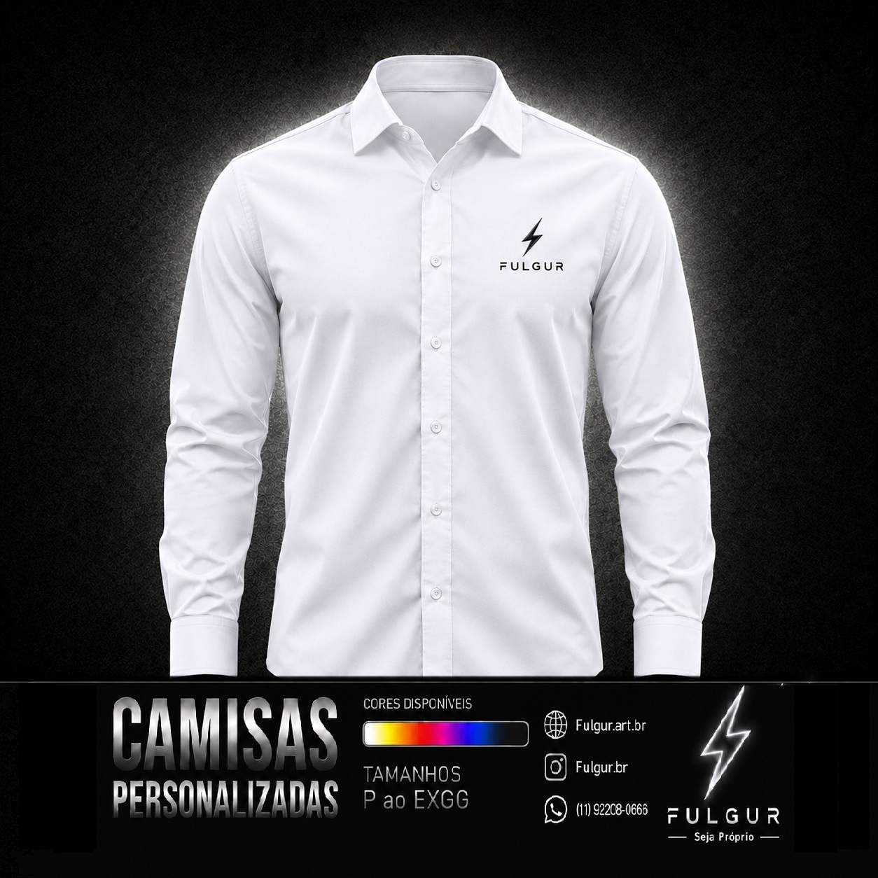 Camisa social Masculina