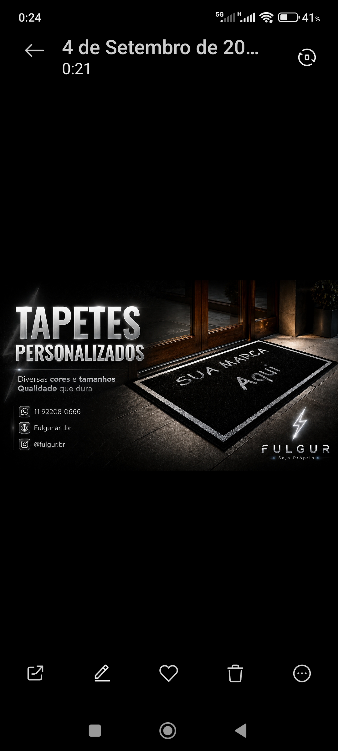 Tapete personalizado 2