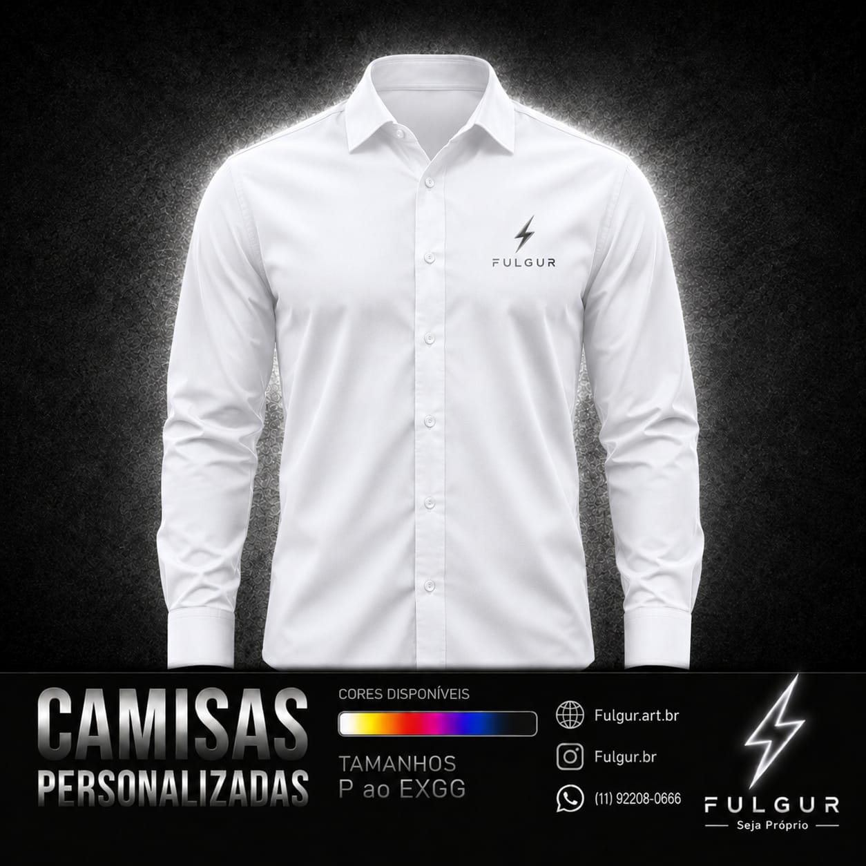 Camisa social Masculina 3